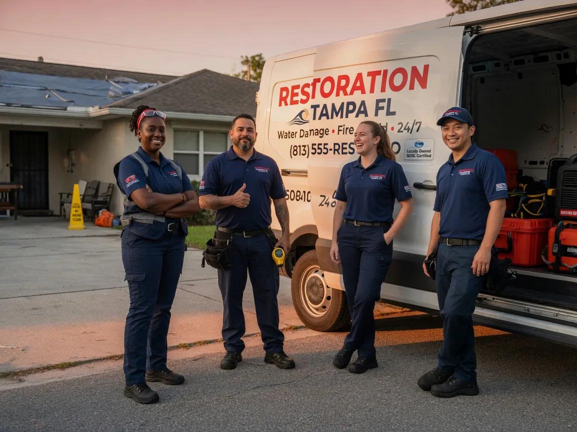Water Damage Restoration company in Rappahannock Academy, VA